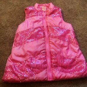 Pink Little Girls Vest